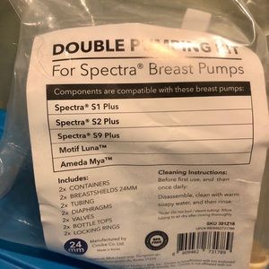 Spectra double pumping parts